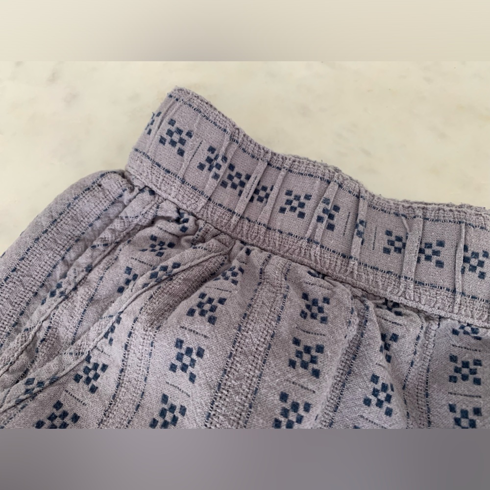 Madewell Pull-On Dolphin Shorts in Jacquard Stripe - Picture 4 of 9